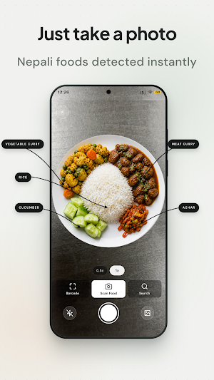 BeFit: Nepali Calorie Tracker Screenshot 0
