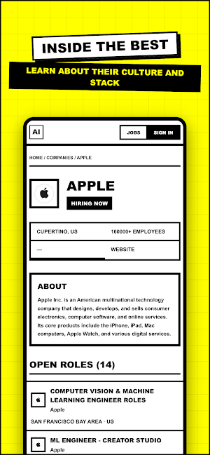 AIEngineer.Careers: AI Jobs Screenshot 1