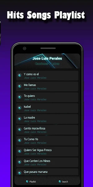 Jose Luis Perales Musica Screenshot 2