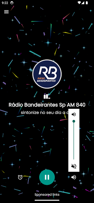 Radio Bandeirantes AM SP 840 Screenshot 3