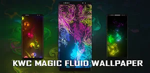 Magic Fluid Wallpaper KWC 5D Screenshot 0