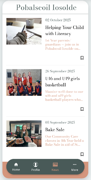 Pobalscoil Iosolde Screenshot 2