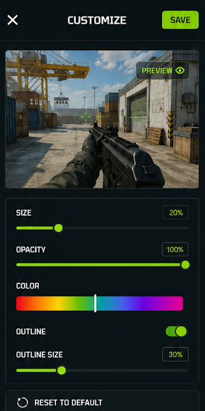 Reticra - Custom Crosshair Screenshot 1