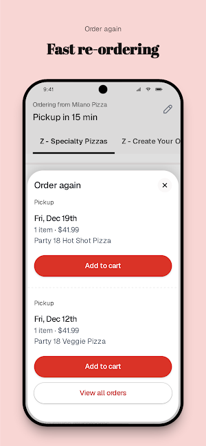 Milano Pizza To Go Screenshot 3
