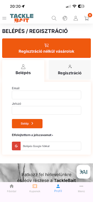TackleBait App Screenshot 2
