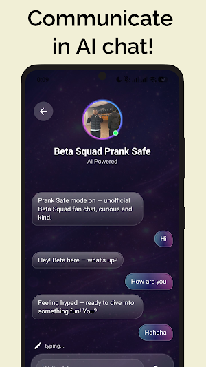 Beta Squad Fake Call & Chat Screenshot 3