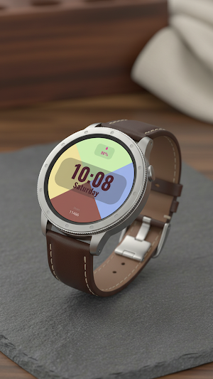 Color Segments Watch Face Screenshot 1