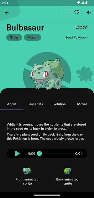 Pokédex Screenshot 1