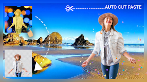 Auto Cut Paste Photo & Background Changer Screenshot 1