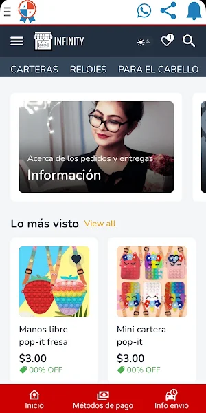 Infinity Shop Screenshot 3