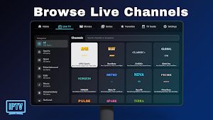 IPTV - Android TV Screenshot 1