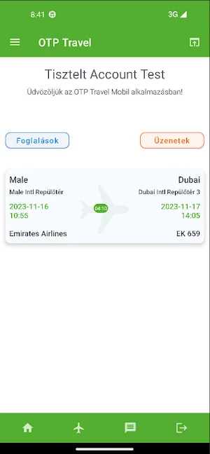 OTP Travel Screenshot 2