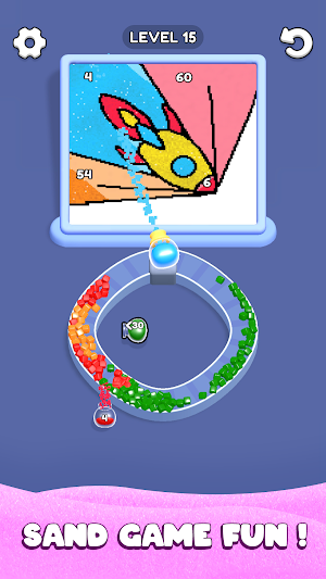 Color Sand Flow Screenshot 0