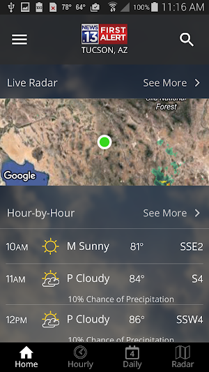 KOLD First Alert Weather Screenshot 1