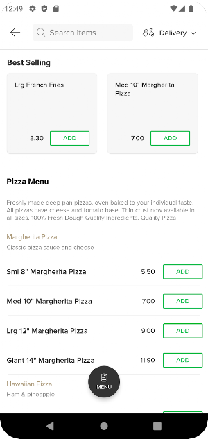 Pizza Rozza Screenshot 1