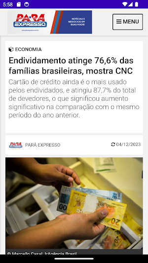 Portal Pará Expresso Screenshot 1