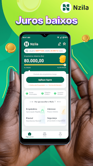 Nzila: Seu Crédito Rápido Screenshot 2