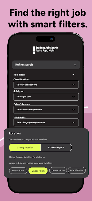 Student Job Search Screenshot 2