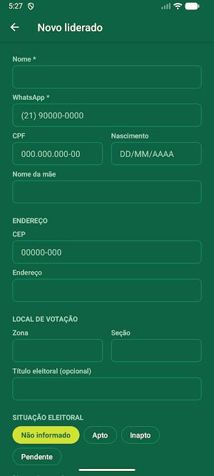 Gestão Eleitoral Screenshot 2