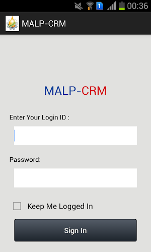 MALP-CRM Screenshot 1