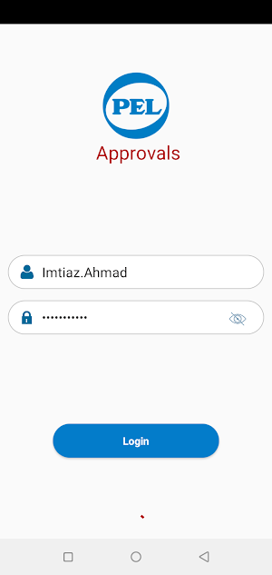PEL Approvals Screenshot 0