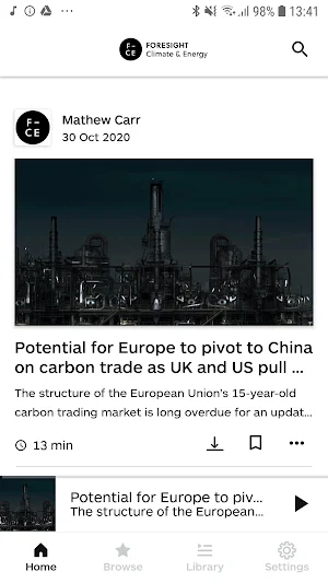 FORESIGHT Climate & Energy Screenshot 1