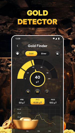 Metal Detector - Gold Scanner Screenshot 1