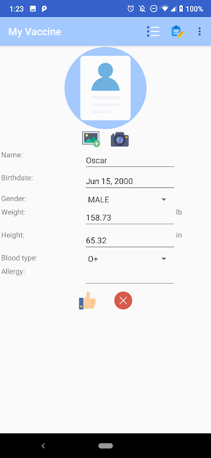 My Vaccine Screenshot 1