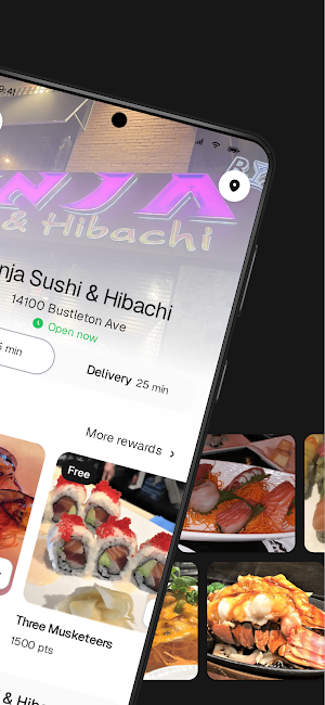 Ninja Sushi & Hibachi To Go Screenshot 1