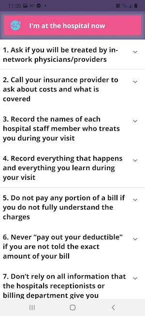 Patience Healthcare Navigator Screenshot 3