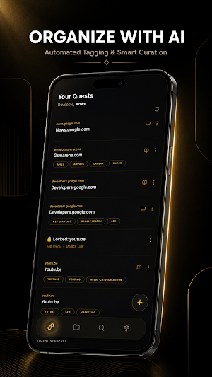 Anwe: Link & Bookmarks Manager Screenshot 1