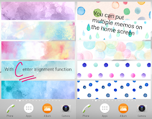 Sticky Memo *Watercolor* 2 Screenshot 2