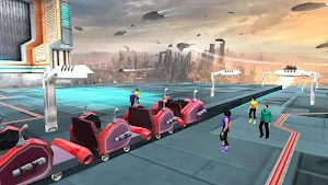Roller Coaster Simulator Space Screenshot 0