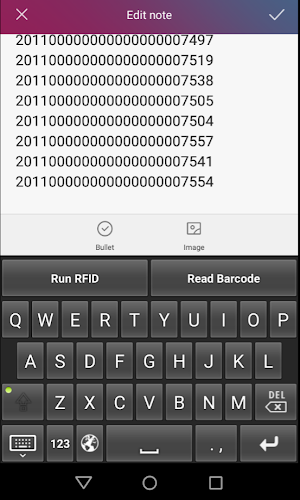 Nordic ID Keyboard Screenshot 2
