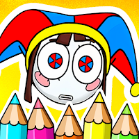 Digital Circus Pomni Coloring
