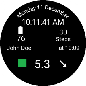 WatchGlucose Digital Face Screenshot 0