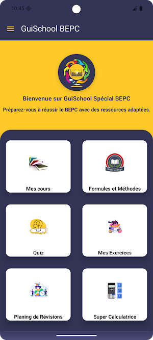 GuiSchool BEPC Screenshot 0