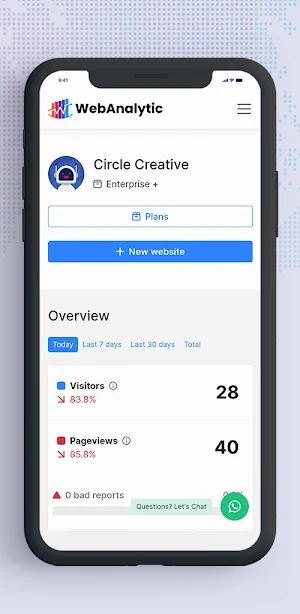 WebAnalytic Screenshot 3