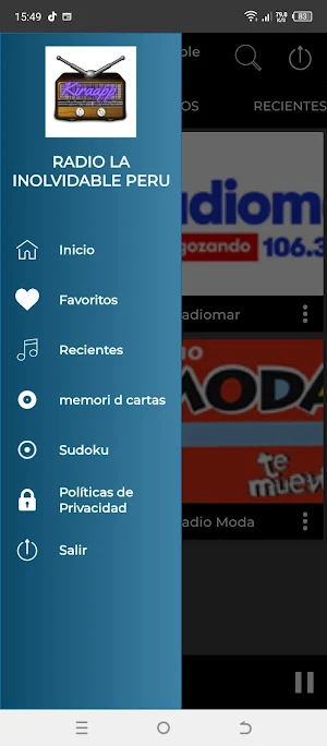 La Inolvidable Fm Radio, Music Screenshot 3