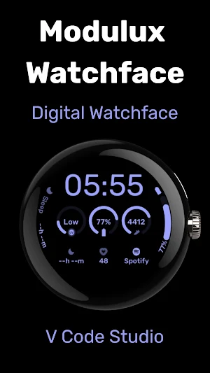 Modulux - WearOS Watchface Screenshot 0