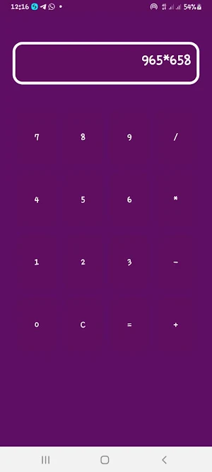 Calculator Screenshot 1