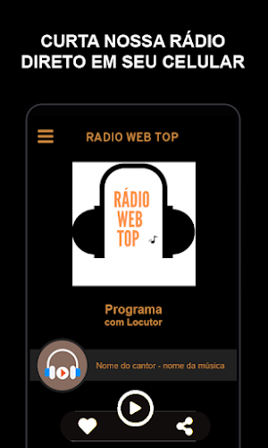Rádio Web Top Screenshot 0
