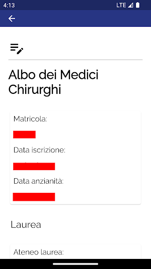 OMCeO Torino Screenshot 3