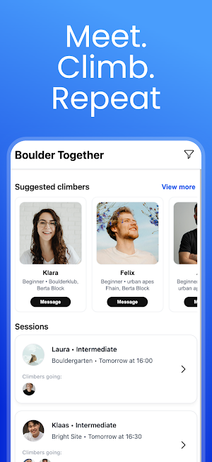 BoulderPals – Climb & Connect Screenshot 0