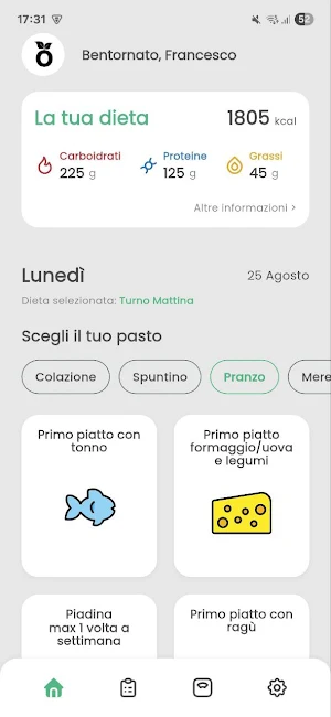 Sacco Nutrizione Screenshot 2