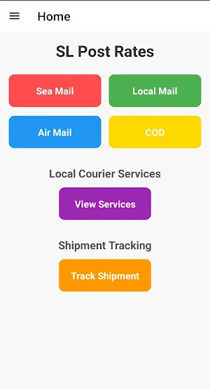 SL Shipping App Screenshot 0