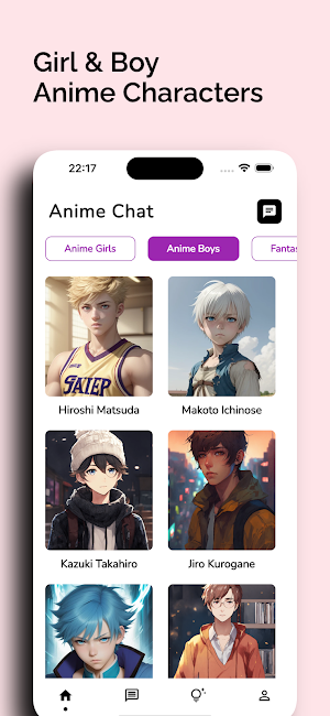 Anime Chat AI: Talk&Chat Anime Screenshot 2