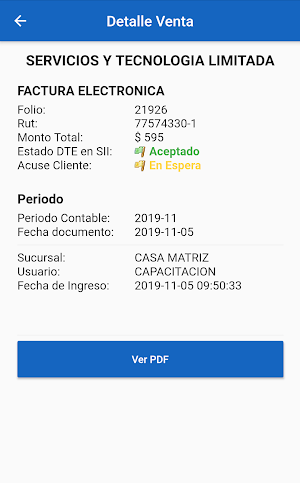 Facturacion.cl Screenshot 3