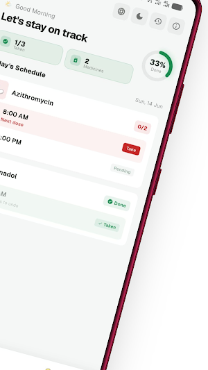 MediGo - Medicine Reminder Screenshot 1