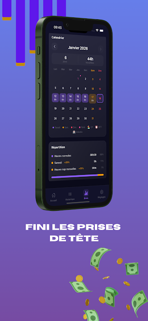MHDT - Mes Heures De Travail Screenshot 1